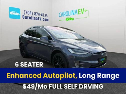 Gray 2019 Tesla Model X Long Range