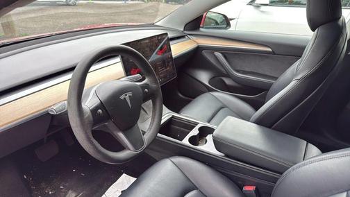 Red Multi-Coat 2022 Tesla Model 3 Long Range