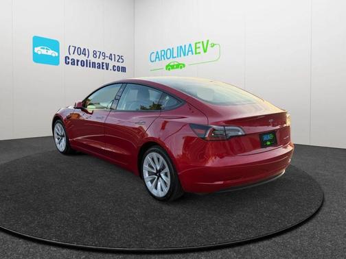 Red Multi-Coat 2022 Tesla Model 3 Long Range