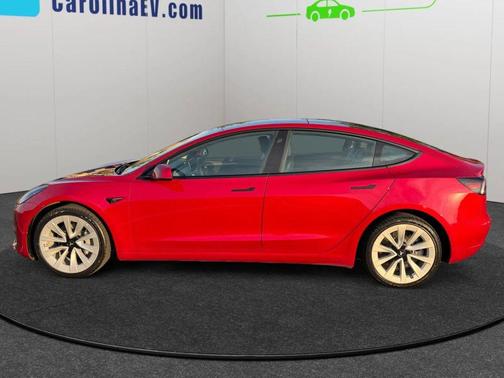 Red Multi-Coat 2022 Tesla Model 3 Long Range