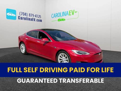 Red Multi-Coat 2017 Tesla Model S 75D