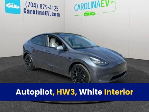 Gray 2021 Tesla Model Y Long Range Dual Motor All-Wheel Drive