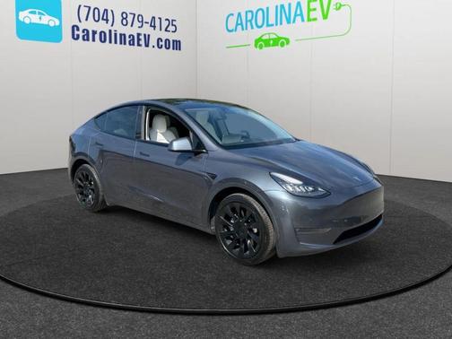 Gray 2021 Tesla Model Y Long Range Dual Motor All-Wheel Drive