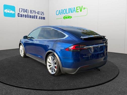 Deep Blue Metallic 2016 Tesla Model X P90D