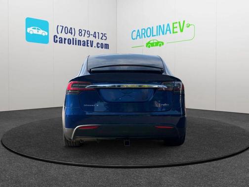 Deep Blue Metallic 2016 Tesla Model X P90D