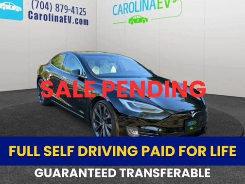 Solid Black 2020 Tesla Model S Long Range Plus