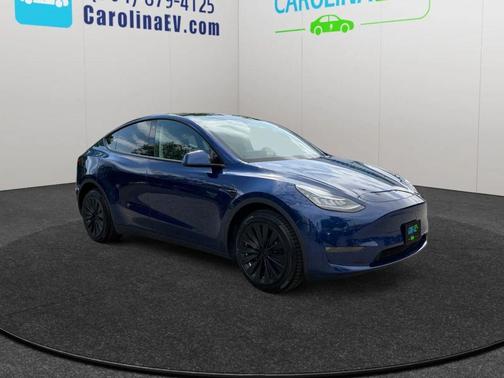 Deep Blue Metallic 2022 Tesla Model Y Long Range Dual Motor All-Wheel Drive
