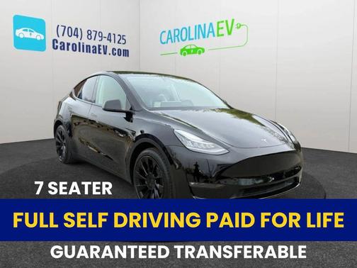 Solid Black 2021 Tesla Model Y Long Range Dual Motor All-Wheel Drive