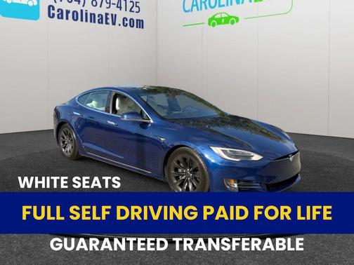 Deep Blue Metallic 2016 Tesla Model S 90D