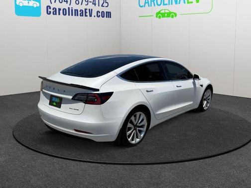 White 2020 Tesla Model 3 Long Range