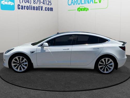 White 2020 Tesla Model 3 Long Range