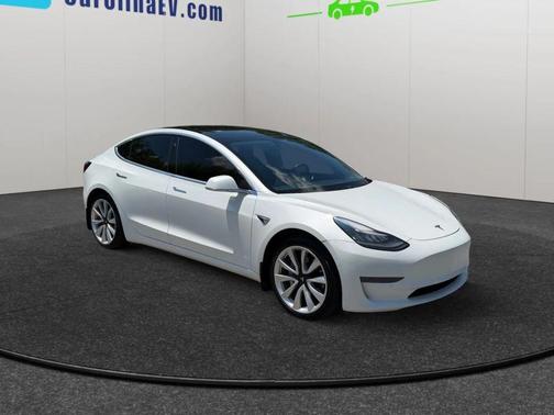 White 2020 Tesla Model 3 Long Range