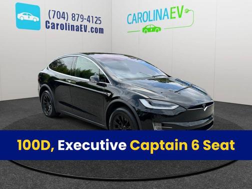 Black 2018 Tesla Model X 100D