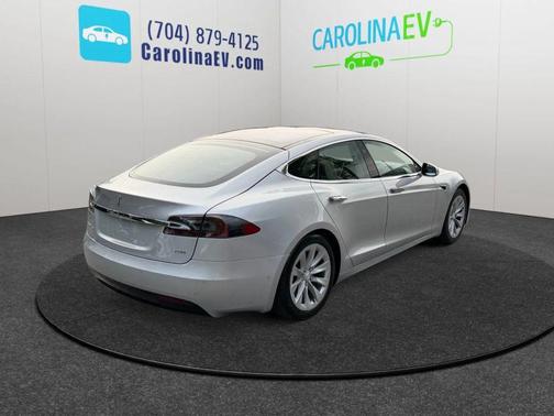 Silver 2017 Tesla Model S 75D