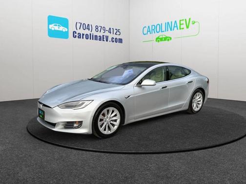 Silver 2017 Tesla Model S 75D