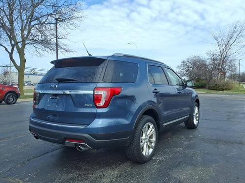 BLUE METALLIC 2018 Ford Explorer XLT