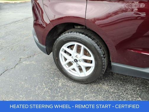 Burgundy 2023 Ford Edge SEL