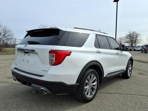 STAR WHITE MET TRI-COAT 2023 Ford Explorer LIMITED