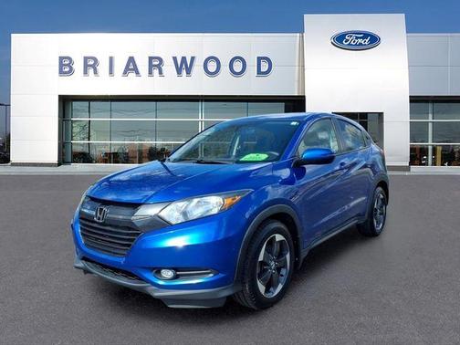 Blue 2018 Honda HR-V EX