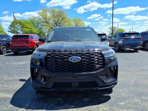 Agate Black Metallic 2026 Ford Explorer ST