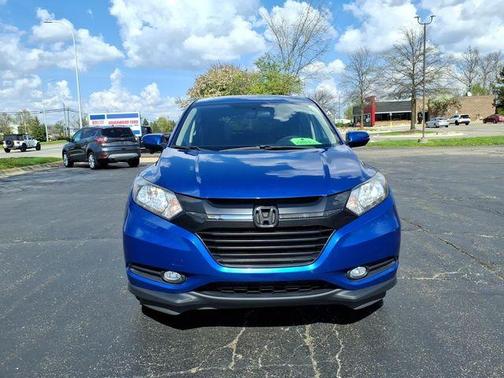 Aegean Blue Metallic 2018 Honda HR-V EX