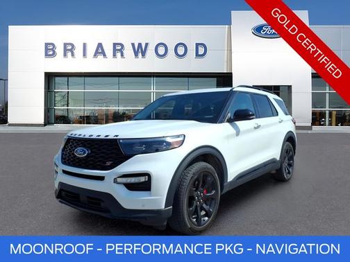 STAR WHITE MET TRI-COAT 2023 Ford Explorer ST