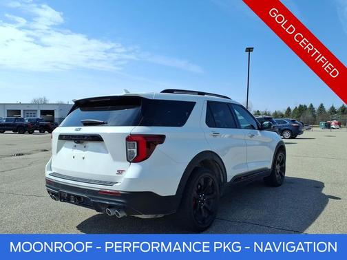 STAR WHITE MET TRI-COAT 2023 Ford Explorer ST