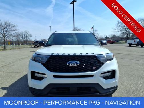 STAR WHITE MET TRI-COAT 2023 Ford Explorer ST