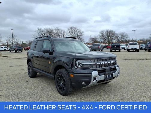 Shadow Black 2025 Ford Bronco Sport Badlands