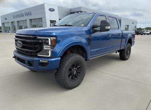 Blue Metallic 2022 Ford F-250 Lariat