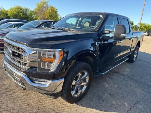 AGATE BLACK METALLIC 2023 Ford F-150 XLT