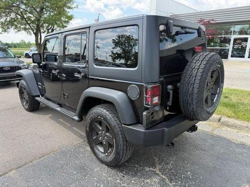 Black Clearcoat 2017 Jeep Wrangler Unlimited Sport