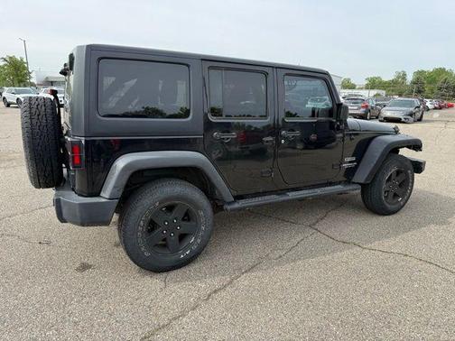 Black Clearcoat 2017 Jeep Wrangler Unlimited Sport