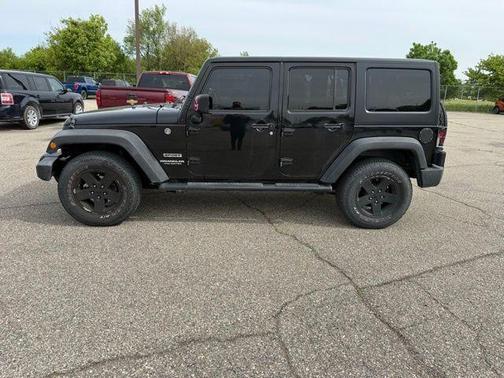 Black Clearcoat 2017 Jeep Wrangler Unlimited Sport