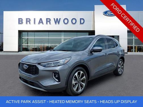 CARBONIZED GRAY METALLIC 2023 Ford Escape PLATINUM