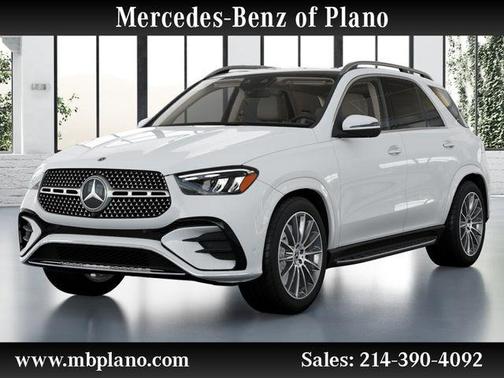 Polar White 2026 Mercedes-Benz GLE 450 4MATIC