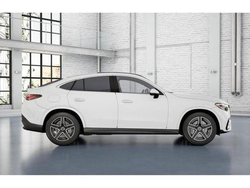 Polar White 2025 Mercedes-Benz GLC 300 4MATIC Coupe