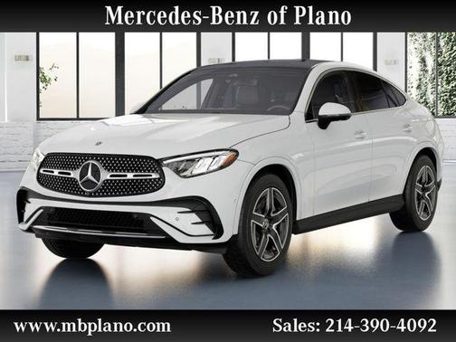 Polar White 2025 Mercedes-Benz GLC 300 4MATIC Coupe