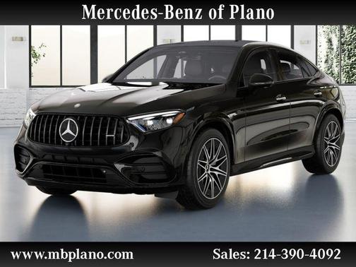 Black 2026 Mercedes-Benz AMG GLC 43 4MATIC Coupe