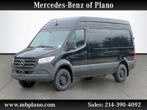 Jet Black 2025 Mercedes-Benz Sprinter 2500 Standard Roof