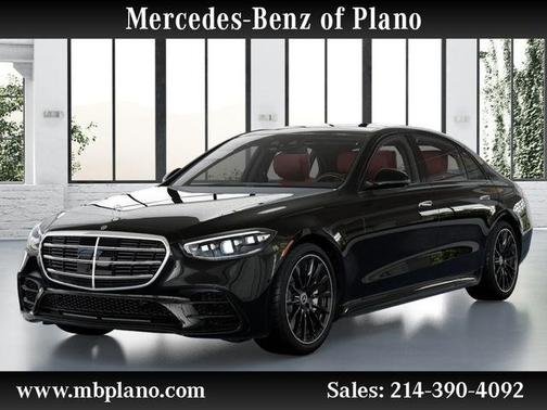 Obsidian Black Metallic 2026 Mercedes-Benz S-Class 4MATIC