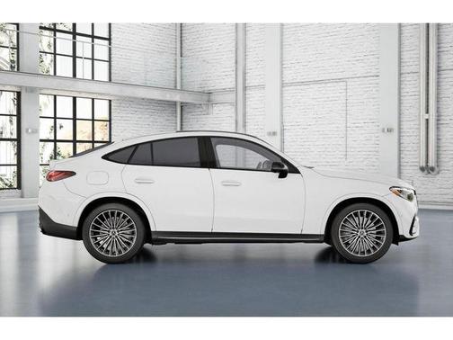 Polar White 2026 Mercedes-Benz GLC 300 4MATIC Coupe