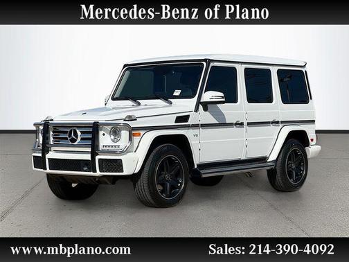 Polar White 2017 Mercedes-Benz G-Class 4MATIC
