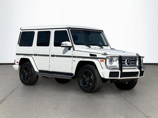 Polar White 2017 Mercedes-Benz G-Class 4MATIC