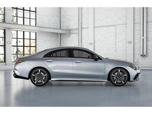 Cirrus Silver Metallic 2025 Mercedes-Benz AMG CLA 35 4MATIC