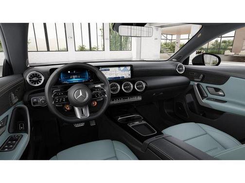 Cirrus Silver Metallic 2025 Mercedes-Benz AMG CLA 35 4MATIC