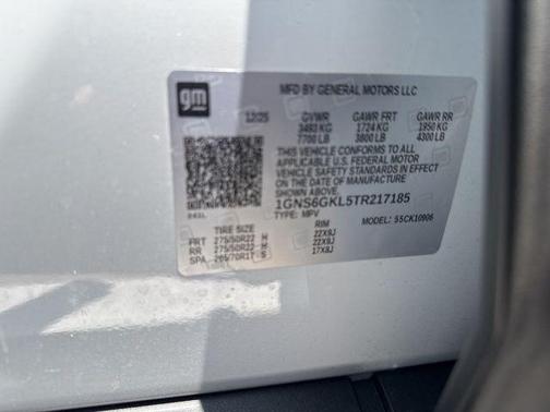 Polar White Tricoat 2026 Chevrolet Suburban High Country, 4WD