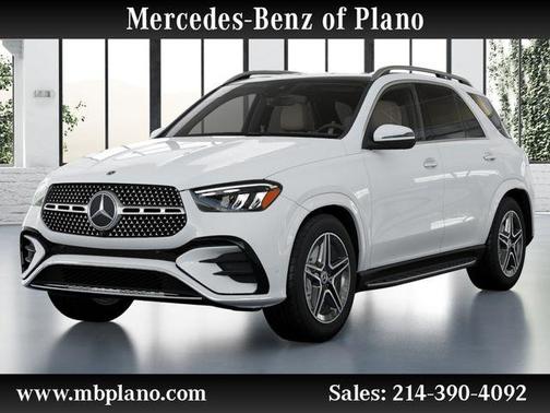 Polar White 2026 Mercedes-Benz GLE 450 4MATIC