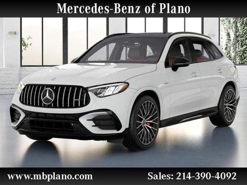 Polar White 2025 Mercedes-Benz AMG GLC 43 4MATIC