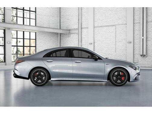Cirrus Silver Metallic 2026 Mercedes-Benz AMG CLA 45 AMG CLA 45 4MATIC